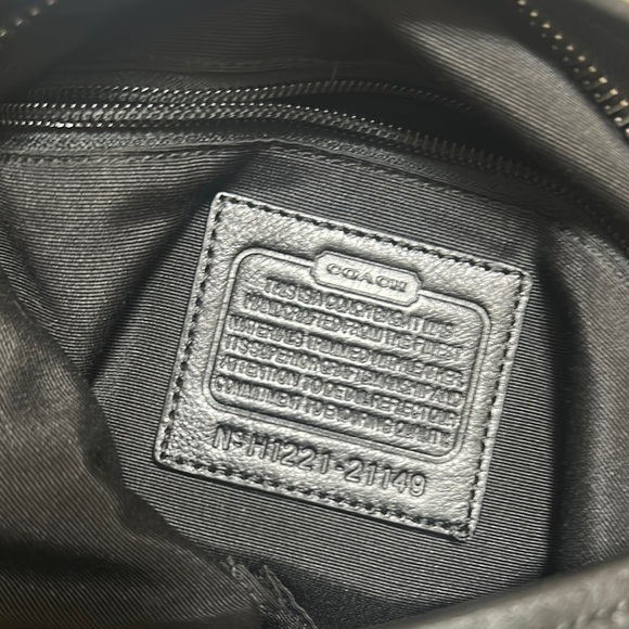 Y2K Coach Signature Logo Hobo Shoulder Bag H1222-21149 - Picture 3 of 10